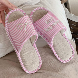 XIXITIAO Dép Gai Dầu Nữ Phòng Ngủ Hộ Gia Đình Bốn Mùa Đa Năng Thoải Mái