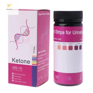 Ppy 100 Chiếc Keto Test Strip Kiểm Tra Ketones Nước Tiểu Trên Chế Độ Ăn Ít Carb Ketogenic