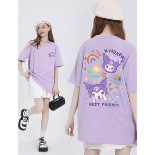 [Áo thun 100% Cotton] Áo thun ngắn tay Oversize Woman Baju Perempuan Murah Wanita Baggy dáng rộng dành cho nữ Áo OOTDS độc đáo 2025