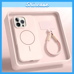 Ốp Lưng iPhone Silicon Từ Tính Chống Bẩn Có Dây Đeo,Chống Sốc Bảo Vệ Camera (KHÔNG HỘP) iP 11/12/13/14/15/16/17/Pro/Max