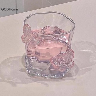 GCDHome 200ml Pha Lê Glasscup Ins Trong Suốt Bia Nước Sữa Thủy Tinh Nhà Mới Tinh Tế Không Đều Trang Trí Kính Nóng