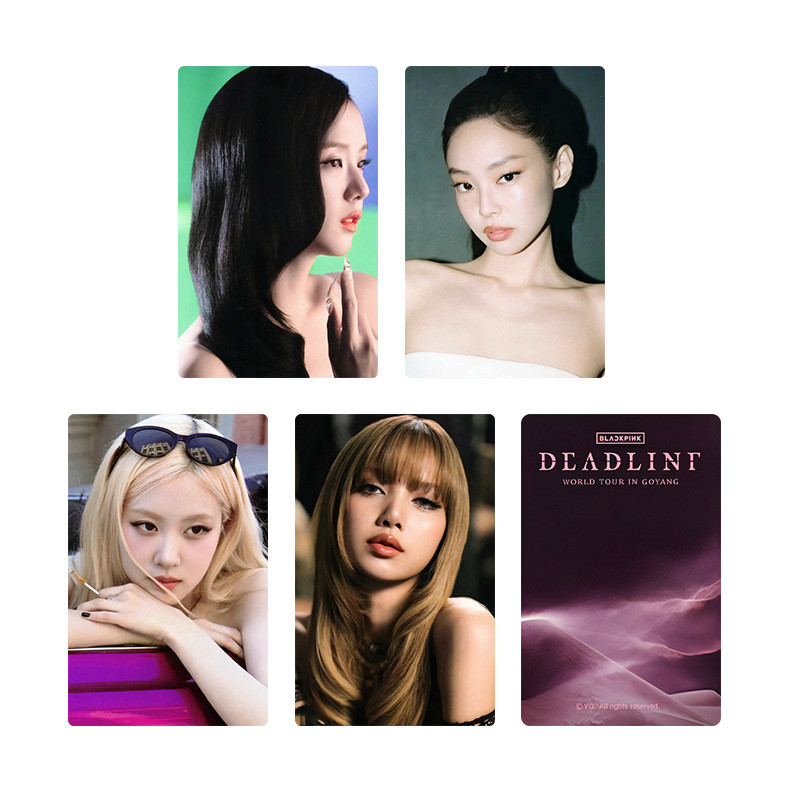 2-10 Chiếc BP DEADLINE ROSE ROSIE SOLO ALTER EGO Lomo Cards SUNNI VIXI ROXI Phát sóng LISA JENNIE JISOO Bưu thiếp AMORTAGE RUBY Mantra Love Hangover Photocards YM