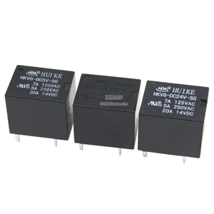 Rơle tín hiệu HUIKE HUIKE chính hãng HKV6-DC5V / 12V / 24V-SG 5 chân T78 20A 12V