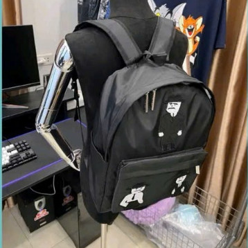 Balo Dê Gà 3 Thầy Giáo KCloset Cặp Đựng Sách Vở Laptop Chất Dù Size 40 Thời Trang Nam Nữ NA936