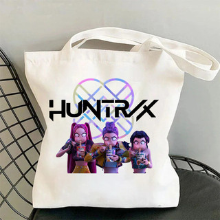 YT2 KPop Demon Hunters Túi Xách Thời Trang Dung Tích Lớn In Hình Nữ Hoạt Hình Túi Đeo Vai TY2