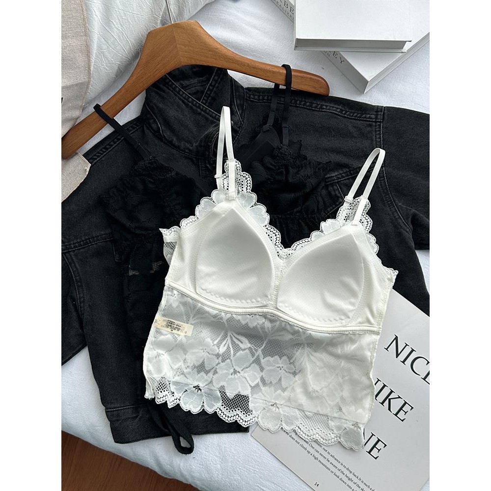 Ren Pháp Lưng Đẹp Cổ Chữ V Cổ Tròn Nữ Giữa Chiều Dài Ống Top