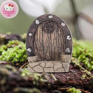 Moonlights 3 Chiếc Cửa Gỗ Nhỏ Khung Ảnh Phụ Kiện Mộc Mạc Nhựa Thủ Công Phong Cảnh Naments Trang Trí Nhà Cây Stump Đồ Trang Trí EN