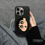 ibumpers Ốp Điện Thoại iPhone Họa Tiết Lợn Hồng Thú Cưng Dễ Thương Cho IPhone 16 15 14 12 13 11 Pro Max IP 7 8 Plus X XS XR Ốp Lưng Mỏng Silicon Mềm Da Họa Tiết