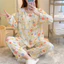 Áo chui đầu và bộ đồ ngủ bé gái từ cotton lụa, thiết kế chống va đập, họa tiết ngọt ngào
