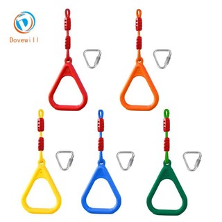 Dụng cụ nhẫn tập thể dục cho trẻ em - An toàn và dễ lắp đặt - Phù hợp sử dụng trong nhà và ngoài trời
