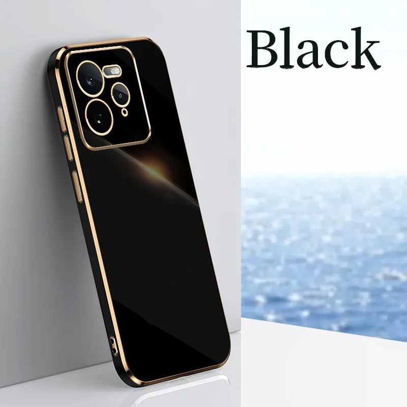 Mạ ốp lưng bóng Vỏ Fundas cho Realme GT 6T 7 Master Neo 2 3 5 6 SE Raing Flash Vỏ điện thoại ống kính trọn gói