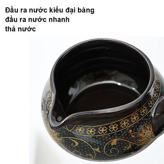 Bộ Ấm Chén Pha Trà Cối Xay Cao Cấp, Tặng Kèm Hộp Quà Sang Trọng,  Thưởng Thức Trà Tinh Tế