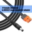 Công Nghiệp XT60i F Nữ Sang DC5521 Nam Cáp Truyền Tín Hiệu Cắm Tương Thích Với Nguồn Điện Di Động U