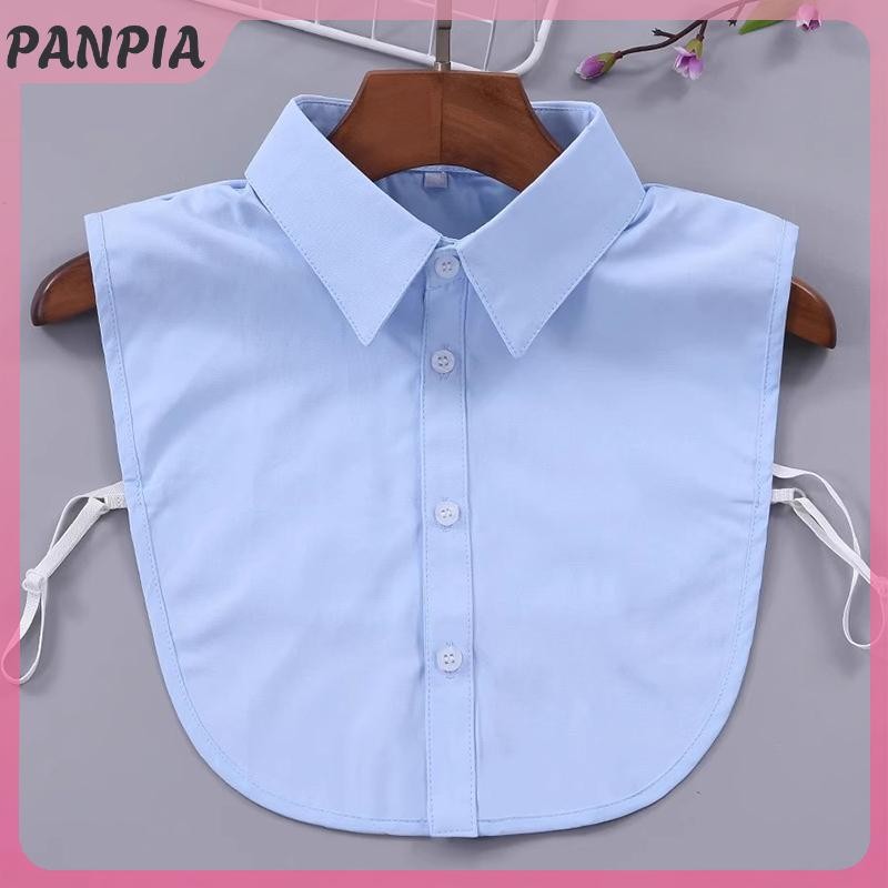 PANPIA-Lady Cổ Giả Nửa Áo Sơ Mi Công Sở Cổ Áo Sơ Mi Giả Cổ Thoải Mái Giả Nửa Cổ Cho Nam Nữ Chính Thức Dịp