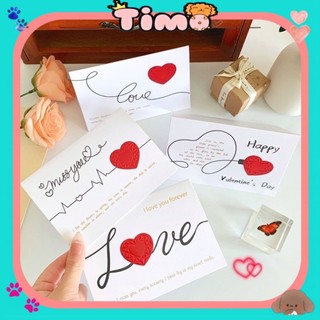 Thiệp Giấy Trái Tim Love Vintage Tặng Quà Sinh Nhật Chúc Mừng Người Yêu Bạn Gái Timo GQ58