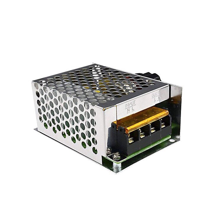 Mạch Điều Chỉnh Tốc Độ Động Cơ 4000W 220V, Điều Khiển Độ Sáng Đèn, Chiết Áp Công Suất Lớn