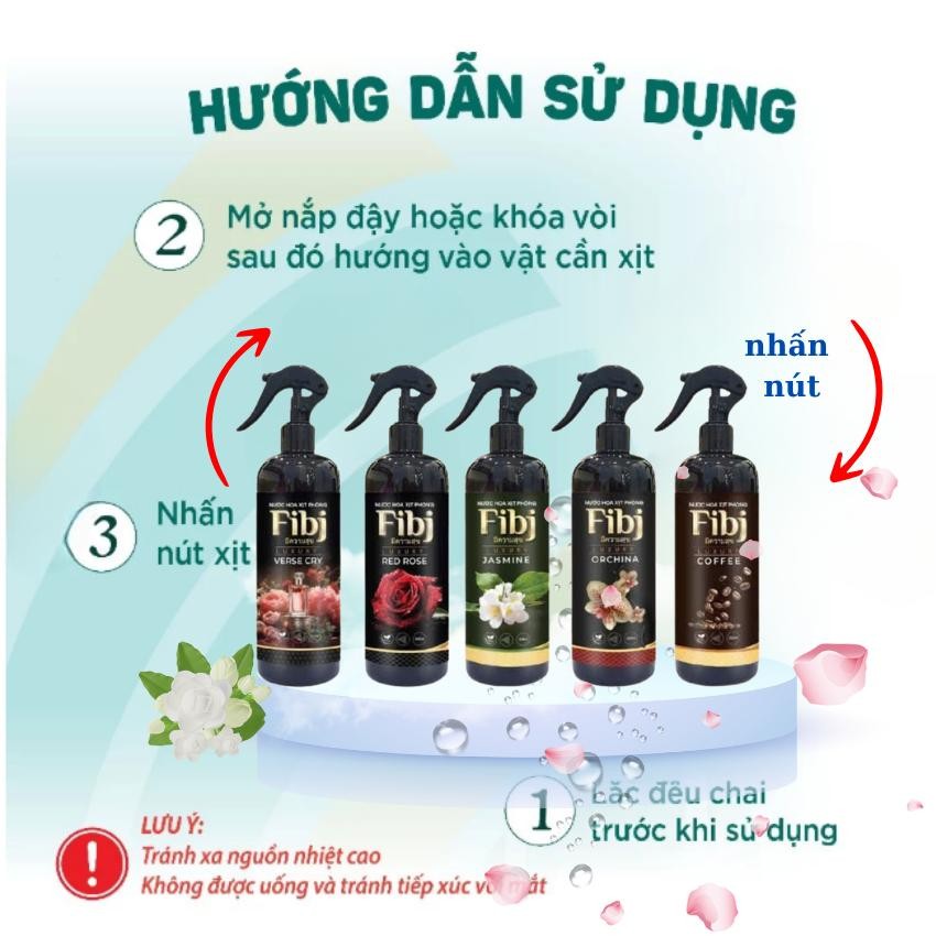 Thiết kế của Xịt Khử Mùi Phòng Tiêu Chuẩn