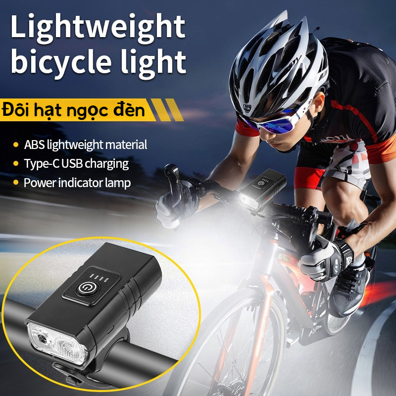 đèn led xe đạp siêu sáng,để đạp xe ban đêm,siêu sáng có còi pin sạc usb led T6 chống nước