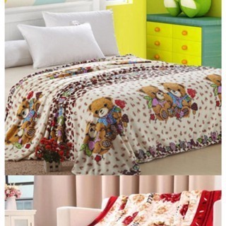 Chăn mền lông tuyết nặng 500g cotton 1.6x2m mềm mịn ấp áp gọn nhẹ cao cấp [ NHẬP TẠI XƯỞNG]