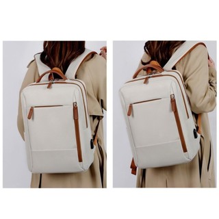 Túi đựng máy tính xách tay du lịch MEGOCE, Ba lô đựng laptop dung tích lớn 35L, thời trang chống nước 15,6 inch có cổng sạc USB Túi đựng hành lý du lịch Unisex