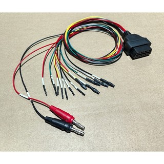 Công cụ chẩn đoán OBD2 Bộ chuyển đổi OBD ECU Pinout Cáp Tricore Đầu nối công tắc 12V