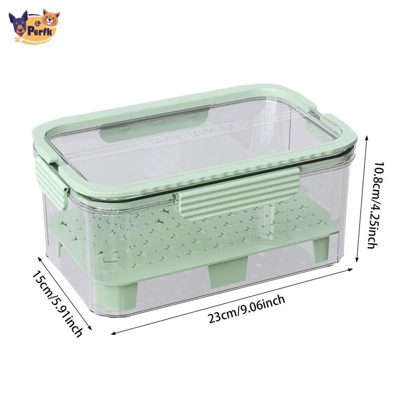 Hộp đựng thực phẩm cắm trại lạnh bằng đá Hộp đựng đồ ăn nhẹ Khay phục vụ trái cây đa năng cho tủ lạnh Dã ngoại ngoài trời