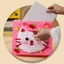 Bộ túi thêu BORAGETE DIY, Đồ thủ công giáo dục Chất liệu nỉ Bộ dụng cụ túi động vật nỉ DIY, Kim may động vật hoạt hình và chỉ Túi vật liệu thêu nhiều màu