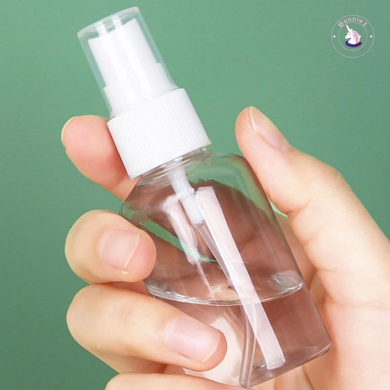 30ml 50ml 100ml Bình xịt cồn có thể đổ lại - Bình tưới sương mịn di động để trang điểm du lịch