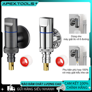 Van Nước Mở Nhanh Thép Không Gỉ - Đặc Dành Máy Giặt