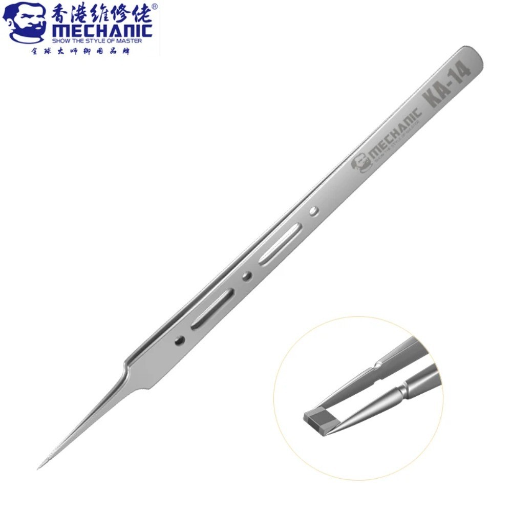 Cơ Khí KA-14 Cực Sắc Nét Cứng Không Từ Tính Dây Bay Nhíp BGA Bo Mạch Chủ Sửa Chữa Điện Thoại Di Động