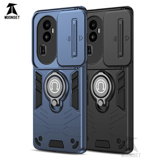 Dành Cho OPPO Reno 10 Pro Plus 5G Ốp điện thoại Có Chân Đế Giáp Lưng TPU Mềm Edge Bảo Vệ Ống Kính Máy Ảnh Chống Sốc Mỏng Bao