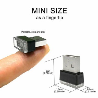 Ipo Mini USB light LED Modeling Car Ambient Neon Nội thất 4.8 Đèn máy tính xách tay đèn máy tính