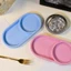 Flgo Thủ Công Những Người Yêu Thích Silicon Hình Bầu Dục Khuôn Nhựa Epoxy Đúc Cho Đế Lót Ly Tùy Chỉnh Trang Sức Khay Bảo Quản Văn Phòng Tại Nhà Giọng