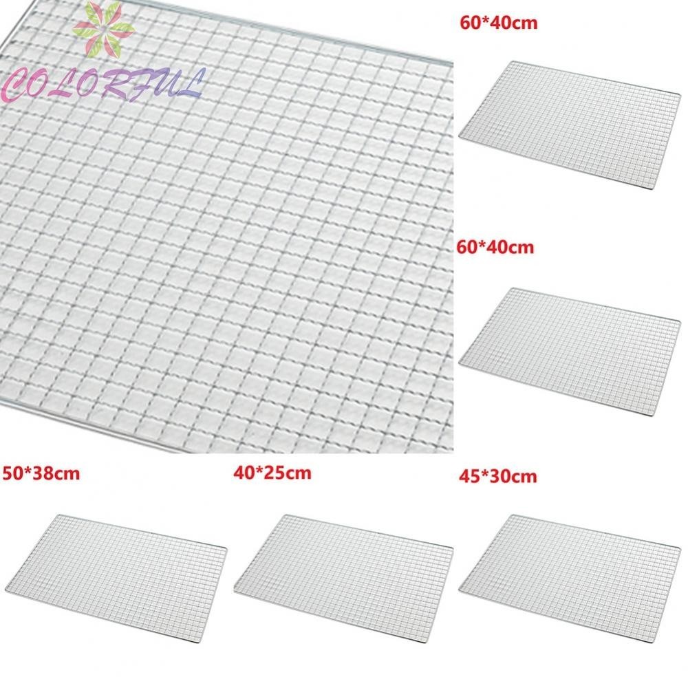 Lưới thép không gỉ Cross Wire Mesh BBQ Grate Đạt được luồng không khí tối ưu để nướng