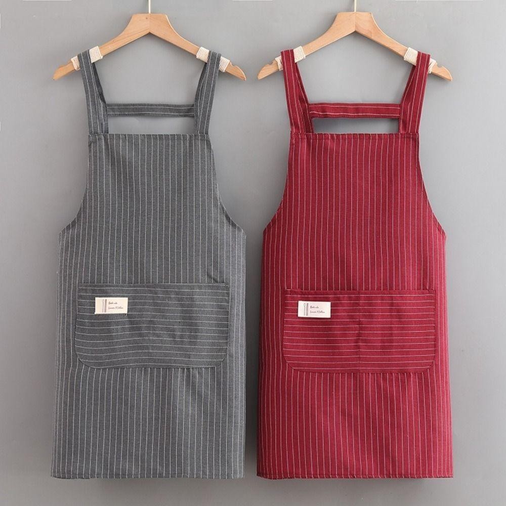 Tạp dề nhà bếp, Phụ kiện làm sạch vải Cotton Tạp dề gia dụng, Đồng phục nhà hàng chống mài mòn chống mài mòn cho cả nam và nữ | BigBuy360 - bigbuy360.vn