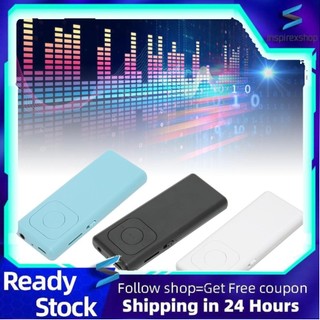 Inspirexshop Máy nghe nhạc ABS Hỗ trợ Thẻ nhớ 64G MP3 Ổn định lâu dài cho sinh viên đi làm