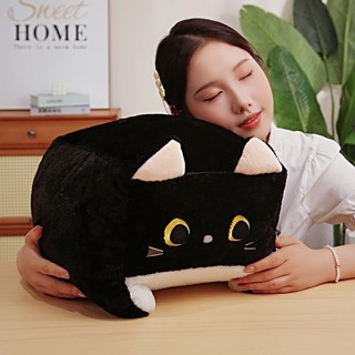 Plus Hot Dễ Thương Vuông Mèo Sang Trọng Gối Sáng Tạo Mèo Dễ Thương Sang Trọng Đồ Chơi Phòng Ngủ Gối Trang Trí Bé Gái Trẻ Em Có Thể Được Đặt Ra Ở Các Vị Trí Khác Nhau Quà Tặng Sinh Nhật Quà Tặng Giáng Sinh