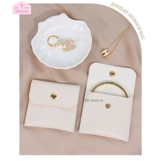 Túi da PU bỏ túi đựng trang sức du lịch, đựng phụ kiện nhỏ