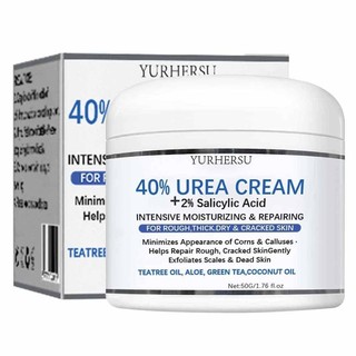 Urea Cream 40% Plus Salicylic Acid 50ml, Callus Remover Hand Cream Foot Cream Body Skin Care Tools