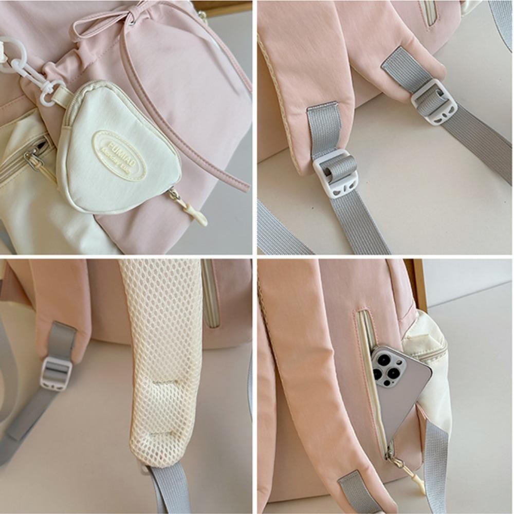 Túi đi học dành cho học sinh HOBBYIN, Ba lô đi học nhẹ chống thấm nước, 2024 Bán chạy Nylon Ba lô đi học tiểu học dung tích lớn dành cho học sinh