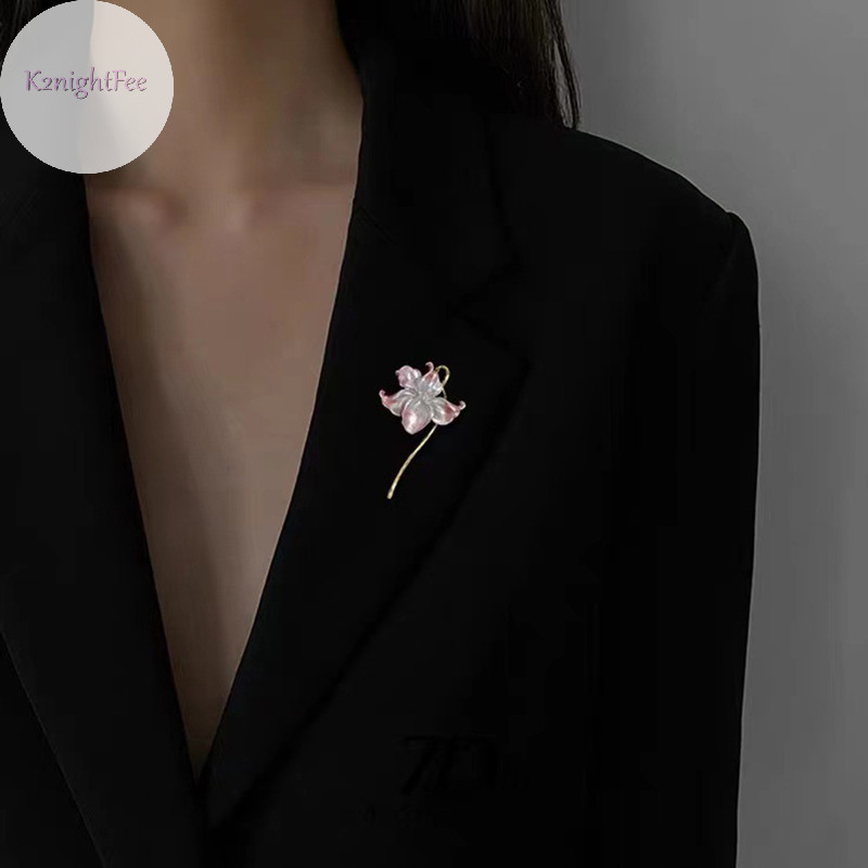 K2nightfee Phong Cách Mới Tính Khí Cảm Giác Nước Lily Men Hoa Lily Trâm Cài Cho Nữ Đám Cưới Tiệc Văn Phòng Cài Áo Quà Tặng VN