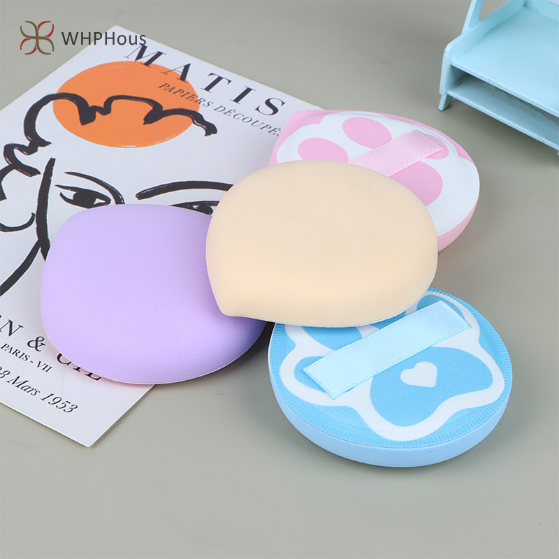 Streamers Trang Điểm Bọt Biển Puff Air Cushion Lớn Marshmallow Foundation Soft Face Bộ Dụng Cụ Trang Điểm Mới