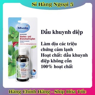 [auth] Bộ Tinh Dầu Bạc Hà, Tràm, Khuynh Diệp Mivolis Japanisches Heilpflanzenol 30 ml NỘI ĐỊA ĐỨC [Date mới nhất]