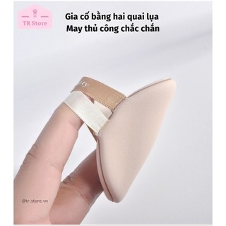 Mút cushion giọt nước Malian gấu nâu kèm hộp đựng