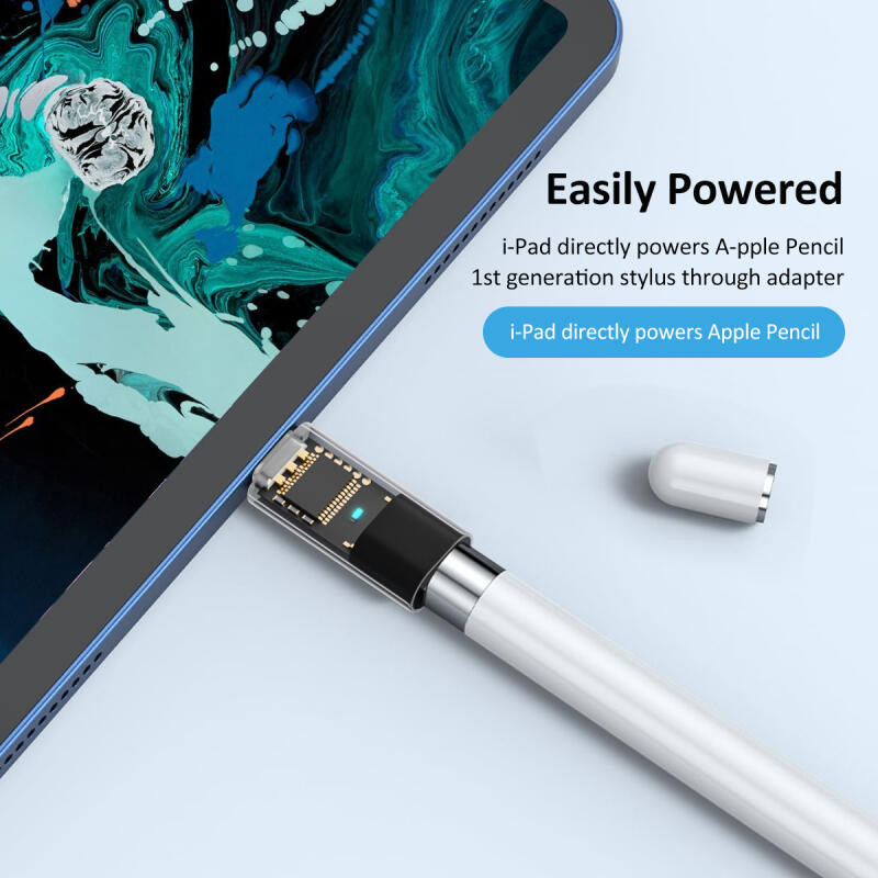 Ảnh HdoorLink USB C sang pencil 1st Adapter ipencil 1st và Pad gen 10 Đầu nối sạc nối Bluetooth giữa 4