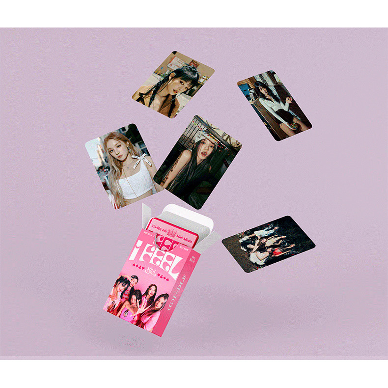 Bán Hàng Mới SNH48 Đen Meow cp Yuan Yiqi Shen Mengyao Hàng Hóa 10cm Hộp 55 Laser Photocards LOMO Card Ảnh Chất Lượng Cao