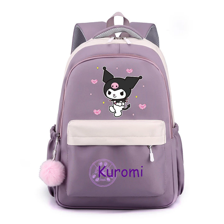 Unisex Cute Canvas Backpack – for School – 4