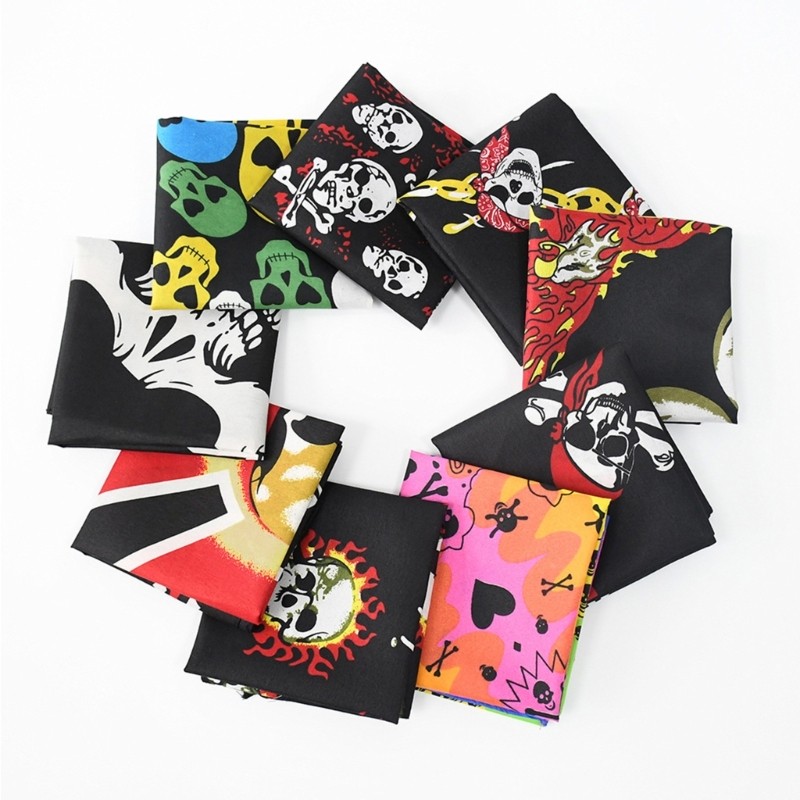 Khăn quàng cổ vuông COO Polyester Khăn quàng cổ sành điệu cho hoạt động ngoài trời HipHop