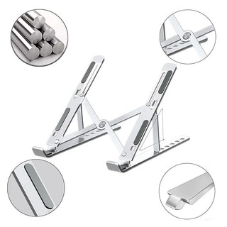Giá đỡ LAPTOP, MACBOOK, IPAD bằng nhôm có thể điều chỉnh được độ cao, đế tản nhiệt kê laptop nhôm SUNND