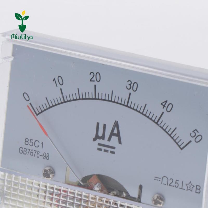 Mạch Ampe kế bảng điều khiển tương tự hình chữ nhật DC hoặc các thiết bị đo lường khác Ampe kế, 0 đến 0